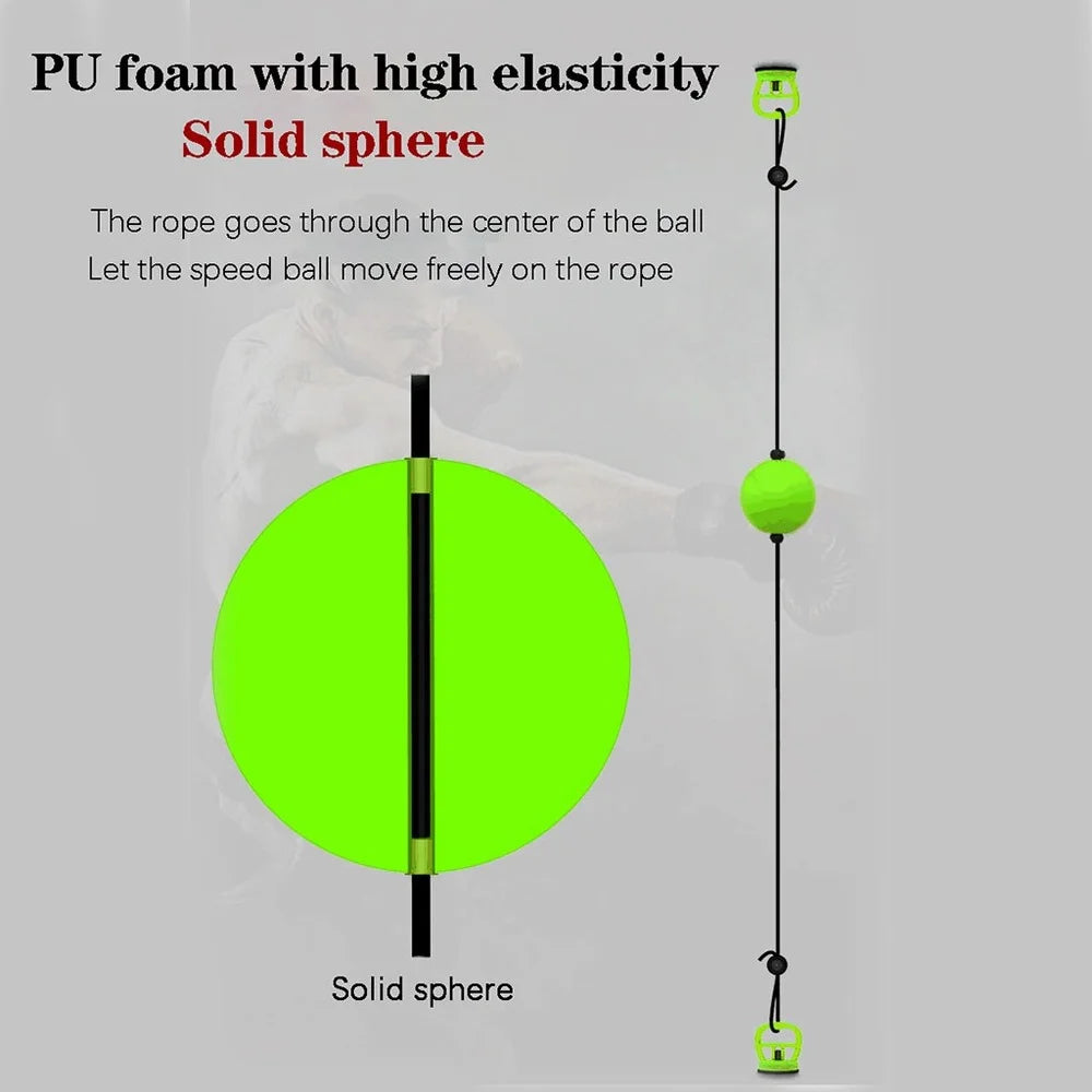 Boxing Reflex Ball Punching Ball Speed Training